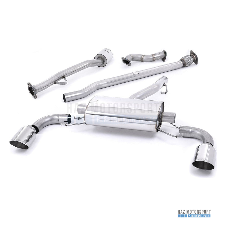 Milltek Sport Non-Resonated (Louder) Front Pipe Back Exhaust – Toyota GT86/Subaru BRZ (2012–2021) – photo 1