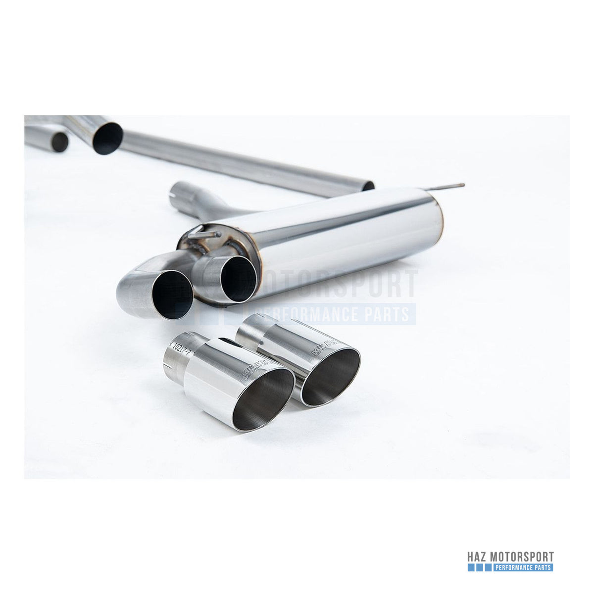 Milltek Sport Non-Resonated (Louder) Front Pipe Back Exhaust – Audi Coupe UR Quattro 10V (1981–1989) – photo 2