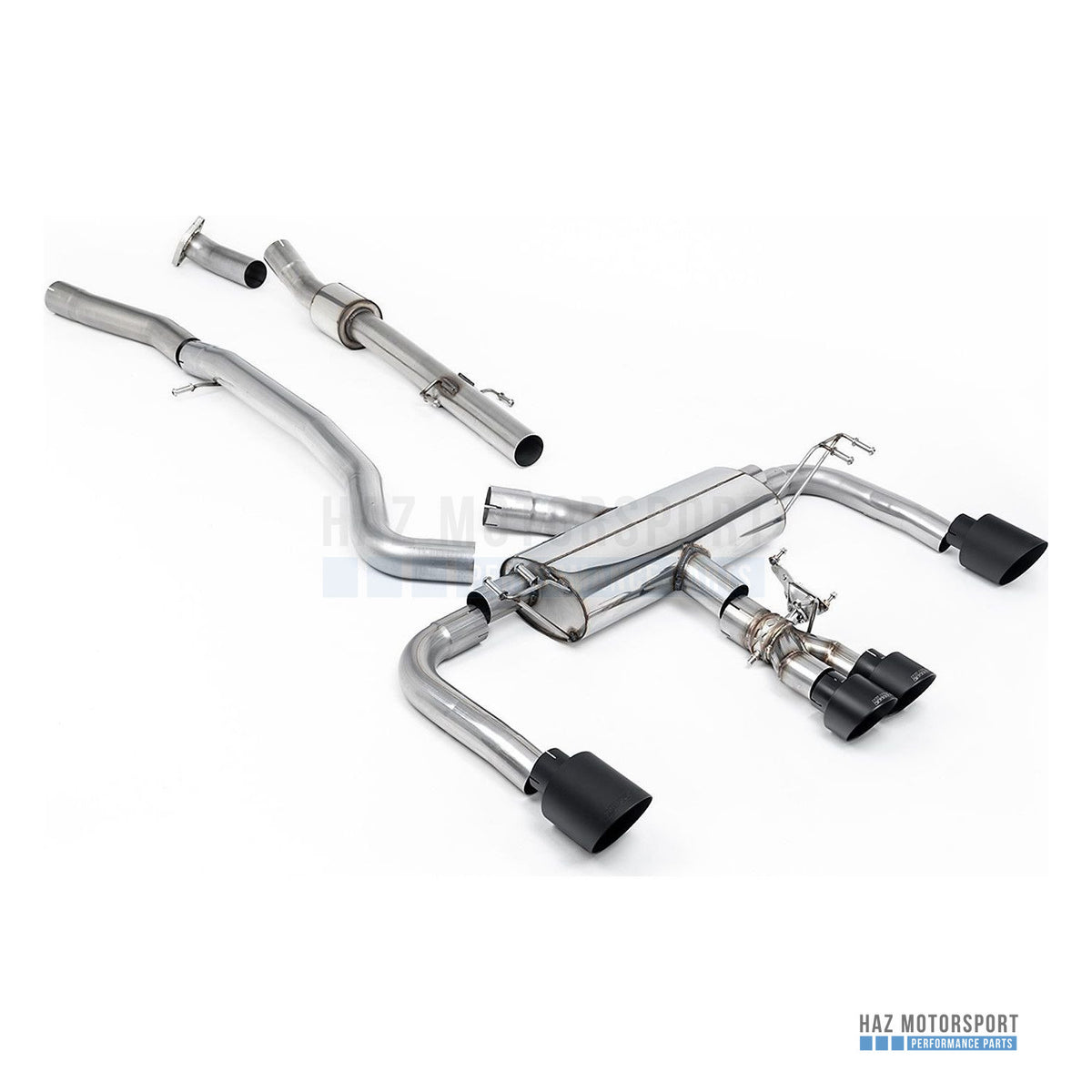 Milltek Sport Non-Resonated (Louder) Front Pipe Back Exhaust – Toyota GR Corolla 1.6 Turbo (2023 on) – photo 2