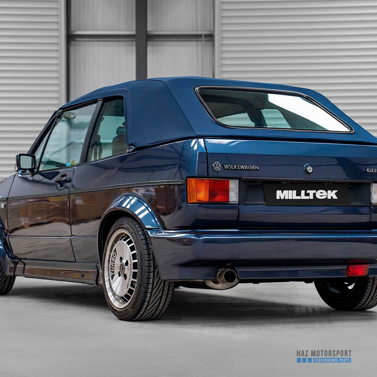 Milltek Sport Non-Resonated (Louder) Front Pipe Back Exhaust – VW Golf GTI Mk1 Cab (1983–1992) – photo 3