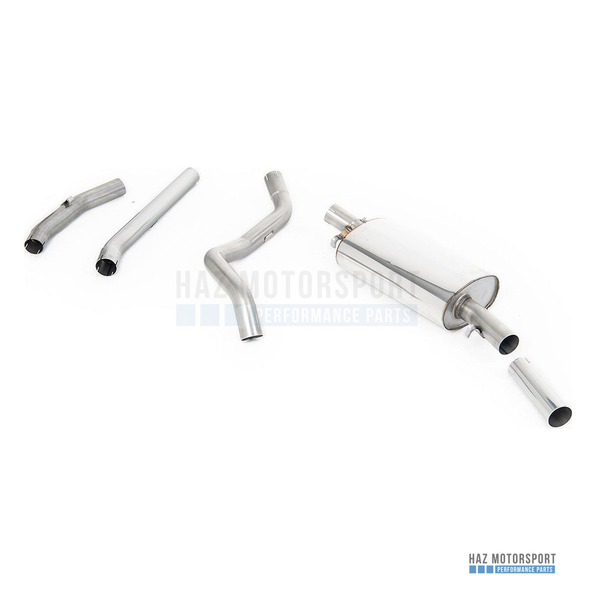 Milltek Sport Non-Resonated (Louder) Front Pipe Back Exhaust – VW Golf GTI Mk1 (1976–1983) – photo 4