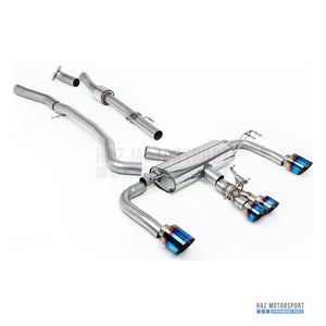 Burnt Titanium GT-115 tailpipe trim