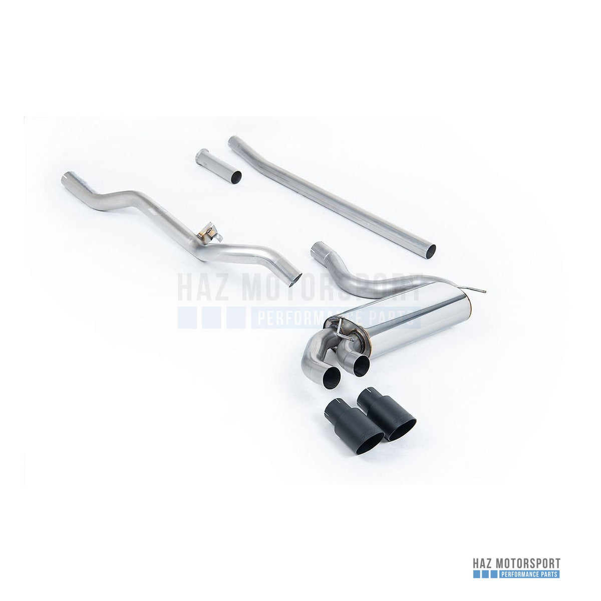 Milltek Sport Non-Resonated (Louder) Front Pipe Back Exhaust – Audi Coupe UR Quattro 10V (1981–1989) – photo 7