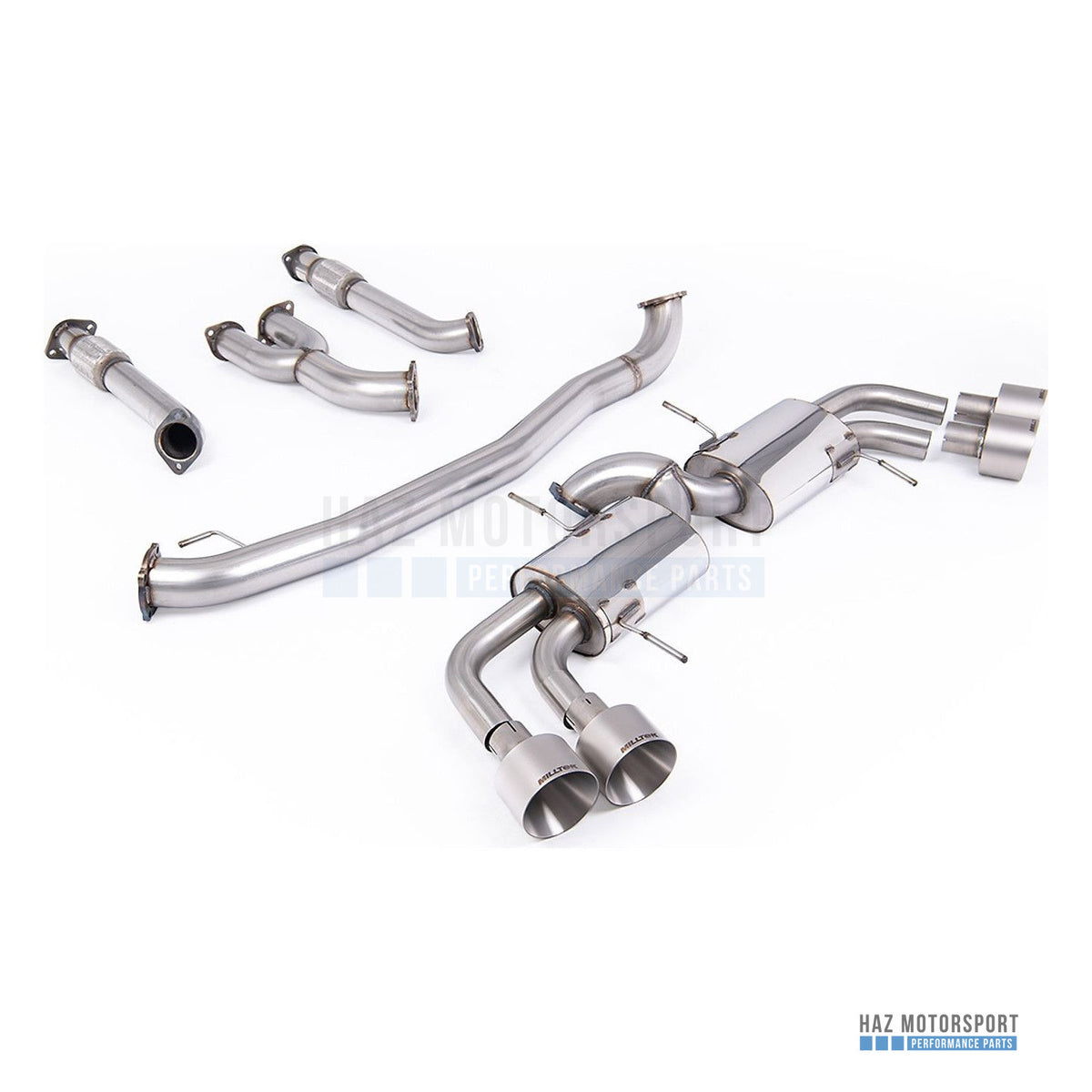 Milltek Sport Non-Resonated (Louder) Front Pipe Back Exhaust – Nissan GT-R R35 (2009–2015) – photo 7