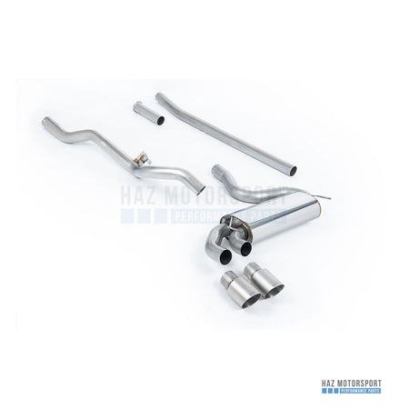 Milltek Sport Non-Resonated (Louder) Front Pipe Back Exhaust – Audi Coupe UR Quattro 10V (1981–1989) – photo 10