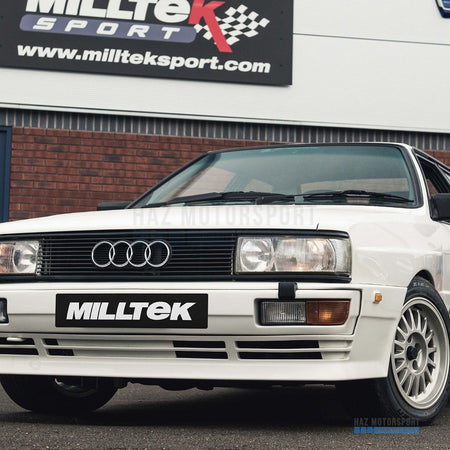 Milltek Sport Non-Resonated (Louder) Front Pipe Back Exhaust – Audi Coupe UR Quattro 10V (1981–1989) – photo 12