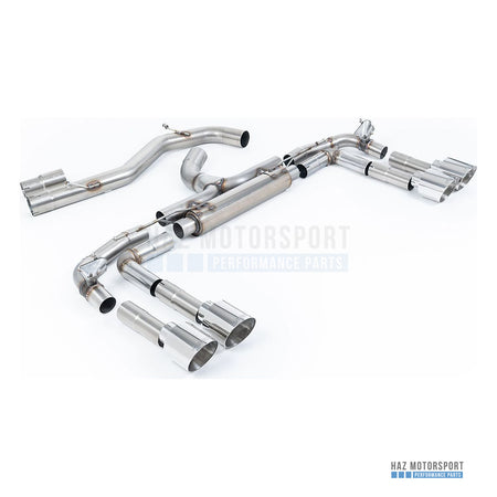 Milltek Sport Non-Resonated (Louder) GPF Back Exhaust – Audi S3 8Y (2020 on) – photo 1