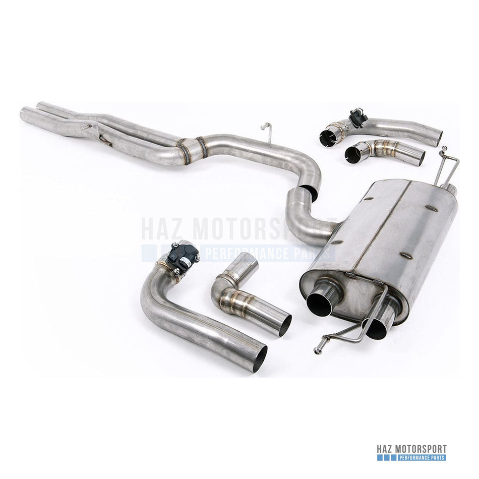 Milltek Sport Non-Resonated (Louder) GPF Back Exhaust – Audi RS3 8Y Sportback 2.5 TFSI (2021 on) – photo 1