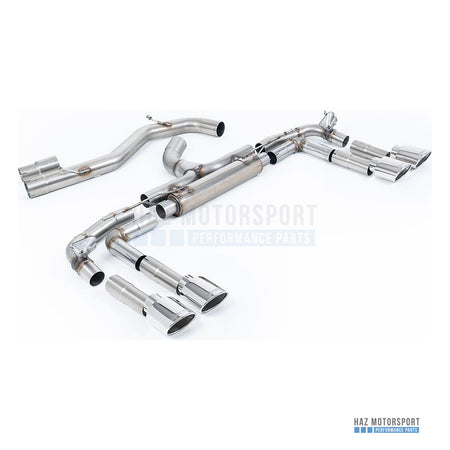 Milltek Sport Non-Resonated (Louder) GPF Back Exhaust – Audi S3 8Y (2020 on) – photo 2