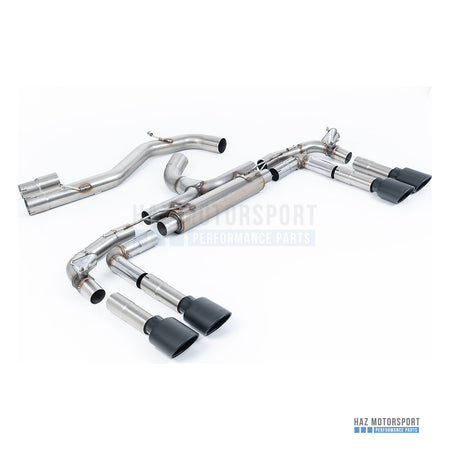 Milltek Sport Non-Resonated (Louder) GPF Back Exhaust – Audi S3 8Y (2020 on) – photo 5