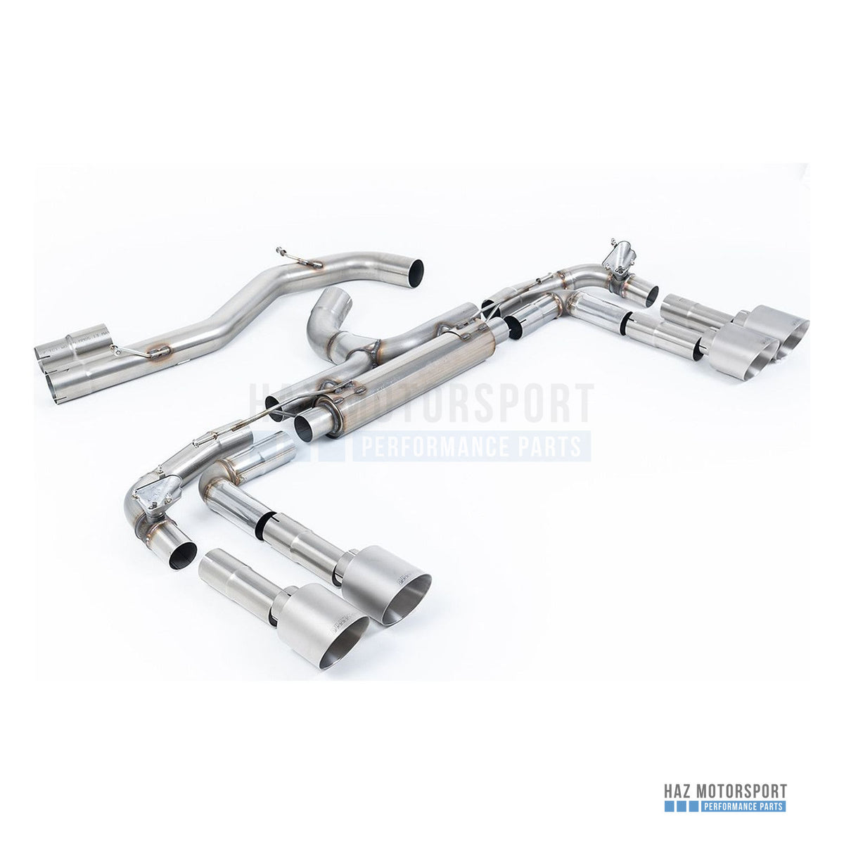 Milltek Sport Non-Resonated (Louder) GPF Back Exhaust – Audi S3 8Y (2020 on) – photo 6