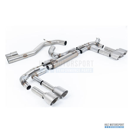 Milltek Sport Non-Resonated (Louder) GPF Back Exhaust – Audi S3 8Y (2020 on) – photo 6