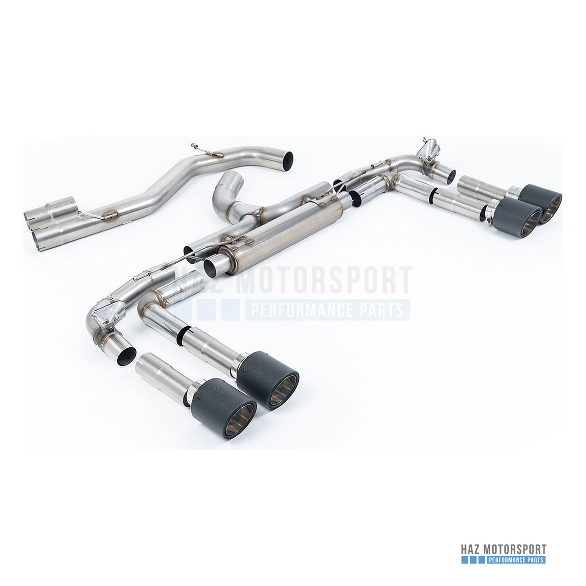 Milltek Sport Non-Resonated (Louder) GPF Back Exhaust – Audi S3 8Y (2020 on) – photo 8