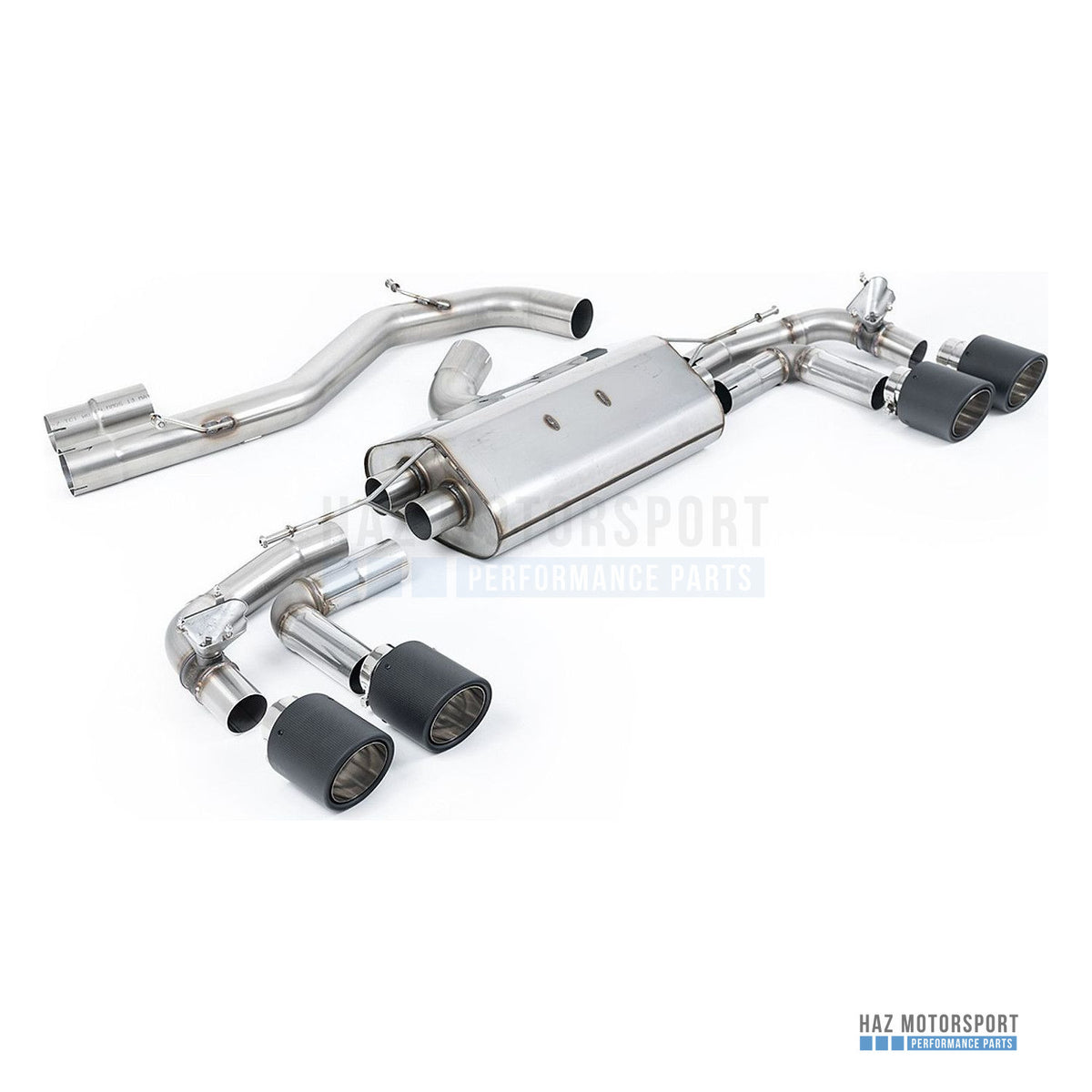 Milltek Sport Non-Resonated (Louder) GPF Back Exhaust – Audi S3 8Y Sportback GPF models (2020 on) – photo 15