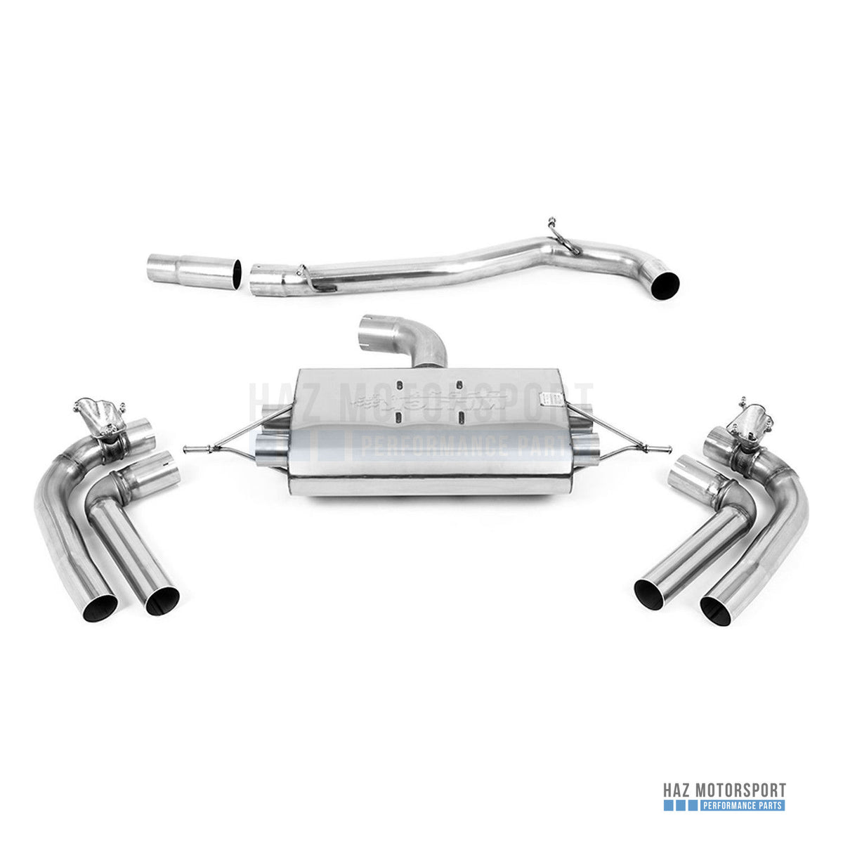 Milltek Sport Non-Resonated (Louder) GPF Back Exhaust – Cupra Formentor 2.0 TFSI 4Drive 310PS (2021 on) – photo 3