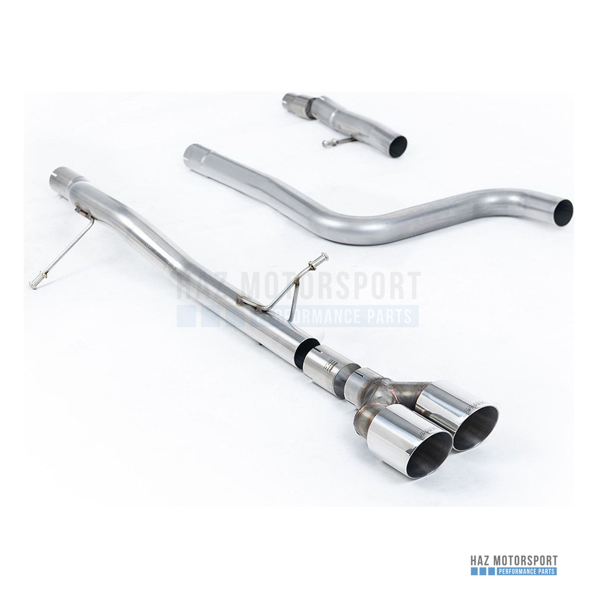 Milltek Sport Non-Resonated (Louder) GPF Back Exhaust – Ford Fiesta Mk8 1.0T ST Line (2020 on) – photo 2