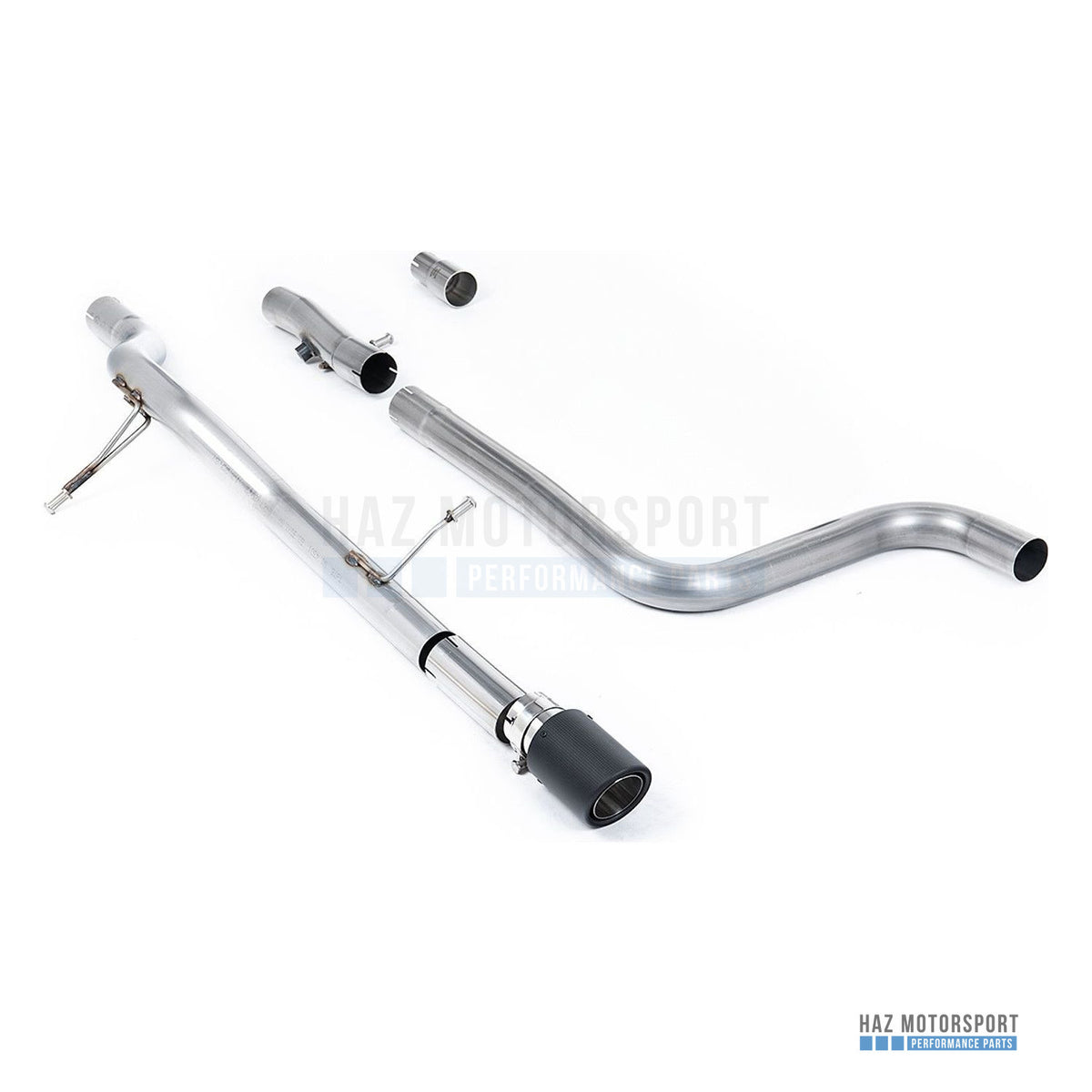 Milltek Sport Non-Resonated (Louder) GPF Back Exhaust – Ford Fiesta Mk8 1.0T ST Line Dual Outlets (2020 on) – photo 7
