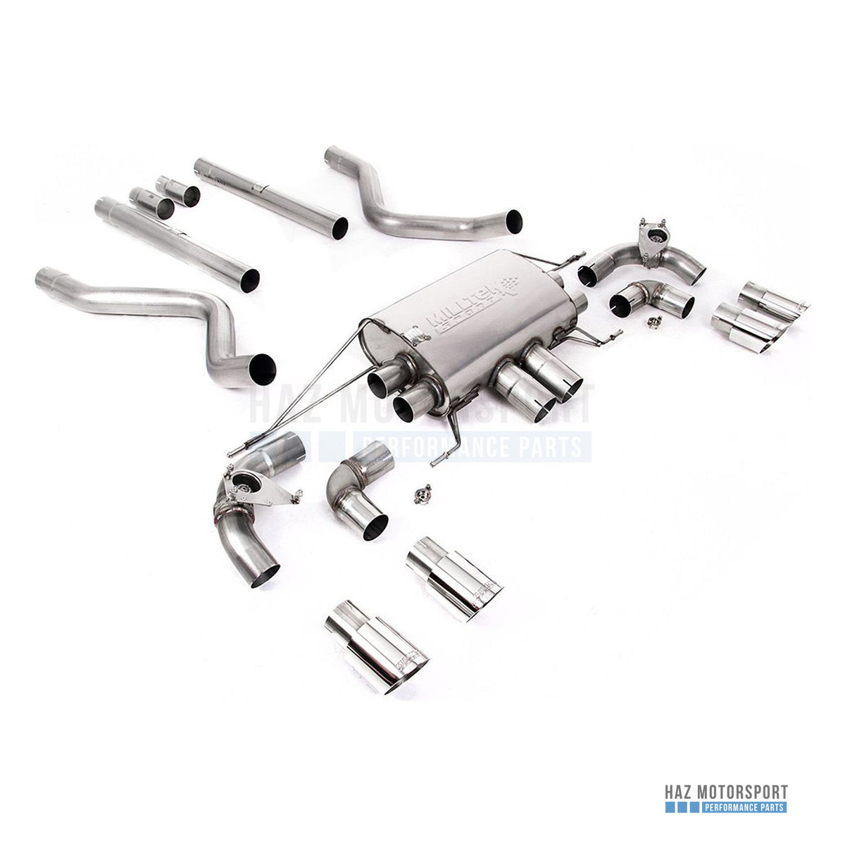Milltek Sport Non-Resonated (Louder) GPF Back Exhaust – Land Rover Defender 90 5.0 V8 (2021 on) – photo 1