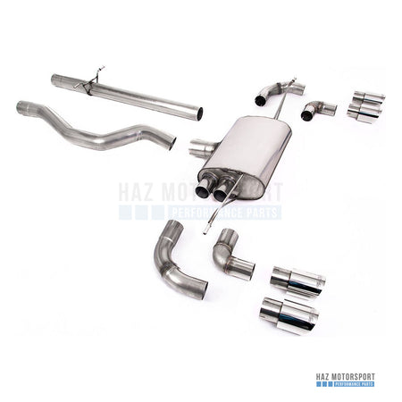 Milltek Sport Non-Resonated (Louder) GPF Back Exhaust – Land Rover Defender 110 2.0 I4 P300 & P400e (2020 on) – photo 1