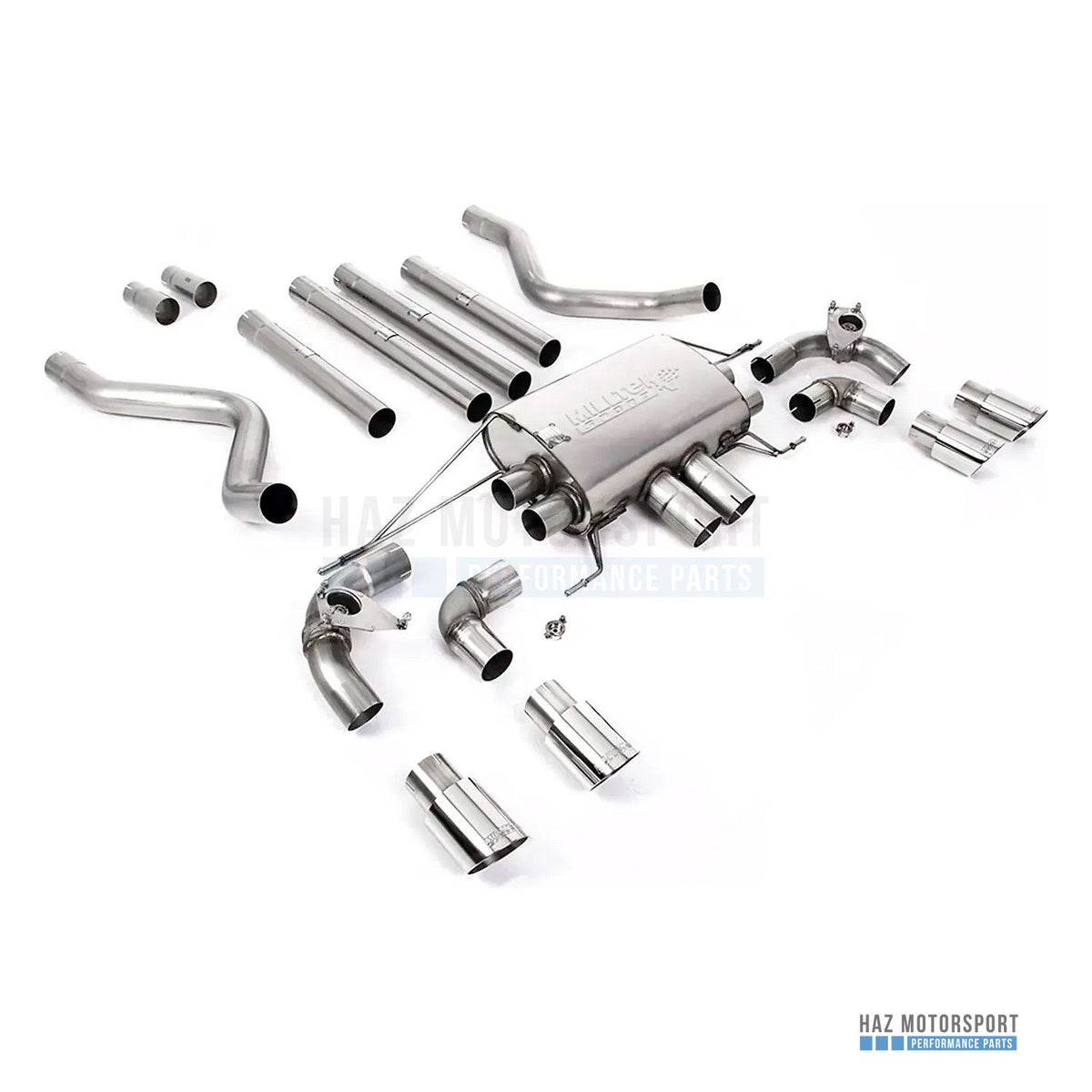 Milltek Sport Non-Resonated (Louder) GPF Back Exhaust – Land Rover Defender 110 5.0 V8 (2021 on) – photo 1