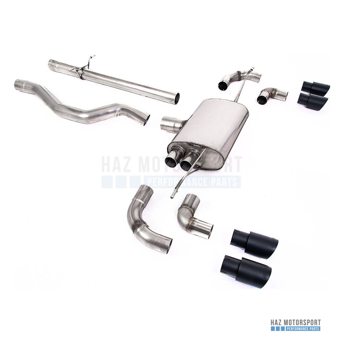 Milltek Sport Non-Resonated (Louder) GPF Back Exhaust – Land Rover Defender 110 3.0 I6 P400 (2020 on) – photo 2