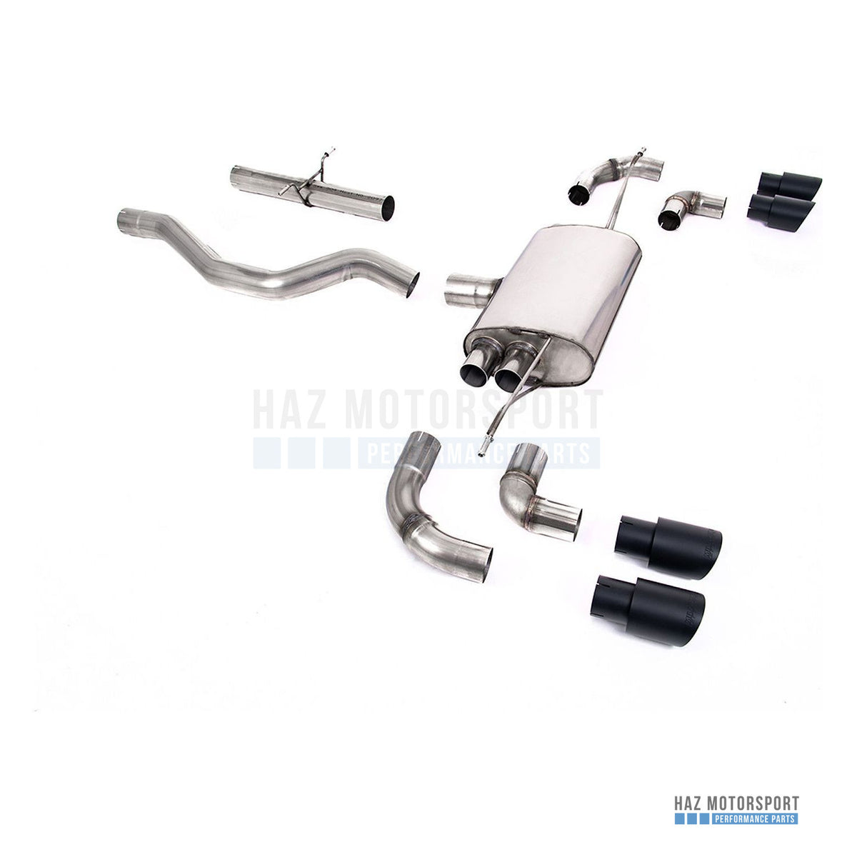 Milltek Sport Non-Resonated (Louder) GPF Back Exhaust – Land Rover Defender 90 3.0 I6 P400 (2020 on) – photo 2