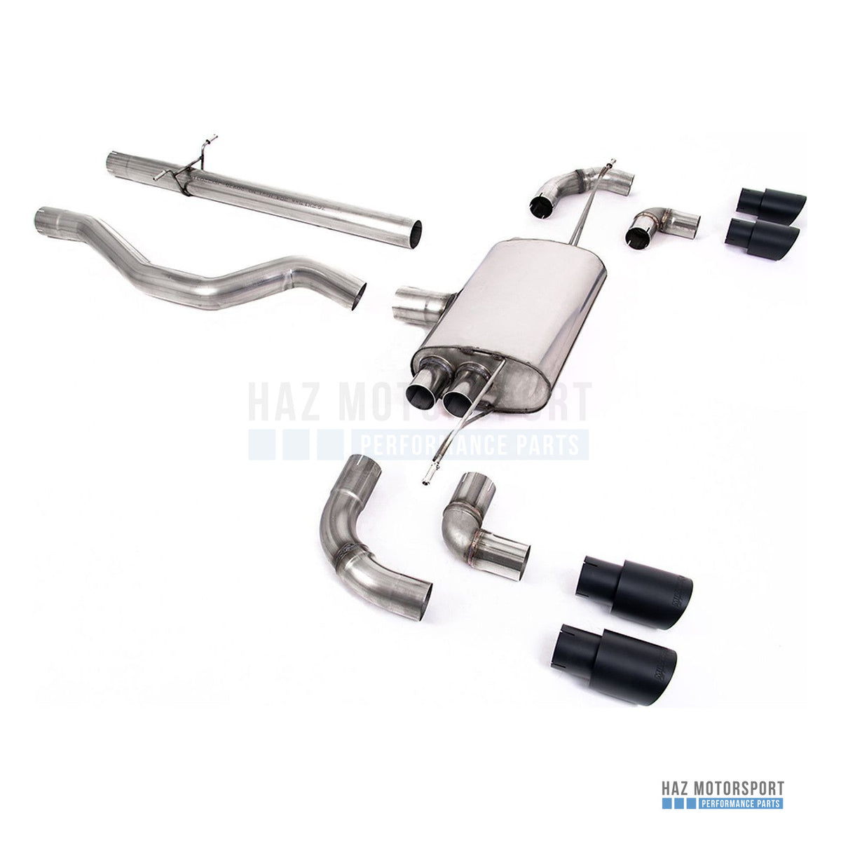 Milltek Sport Non-Resonated (Louder) GPF Back Exhaust – Land Rover Defender 90 5.0 V8 (2021 on) – photo 2