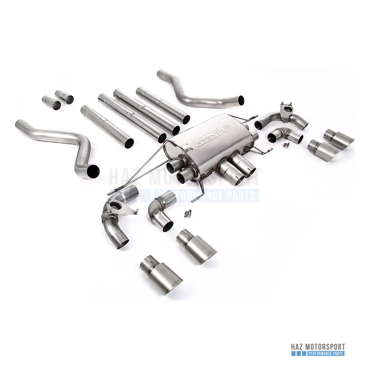 Milltek Sport Non-Resonated (Louder) GPF Back Exhaust – Land Rover Defender 110 5.0 V8 (2021 on) – photo 3