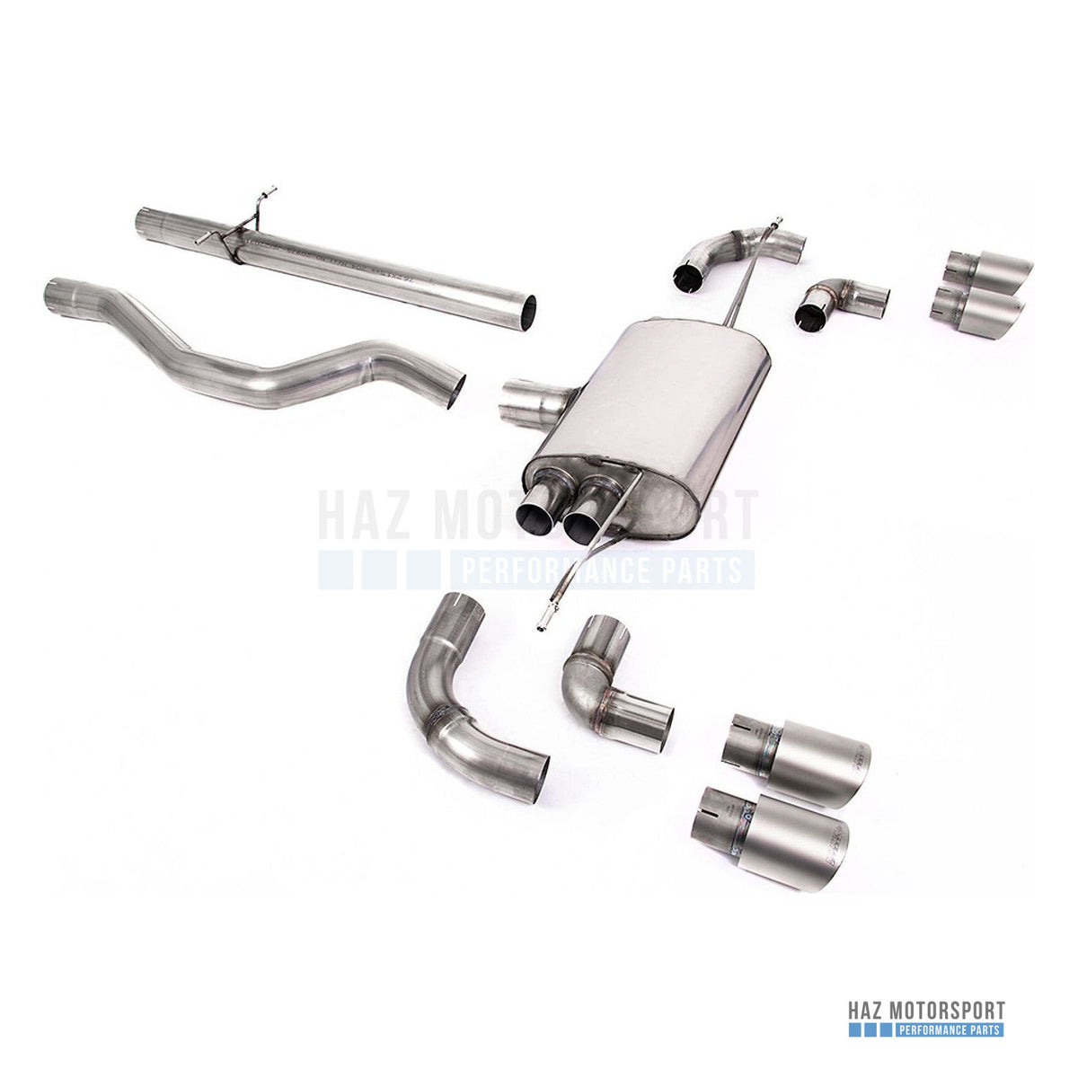 Milltek Sport Non-Resonated (Louder) GPF Back Exhaust – Land Rover Defender 90 5.0 V8 (2021 on) – photo 3