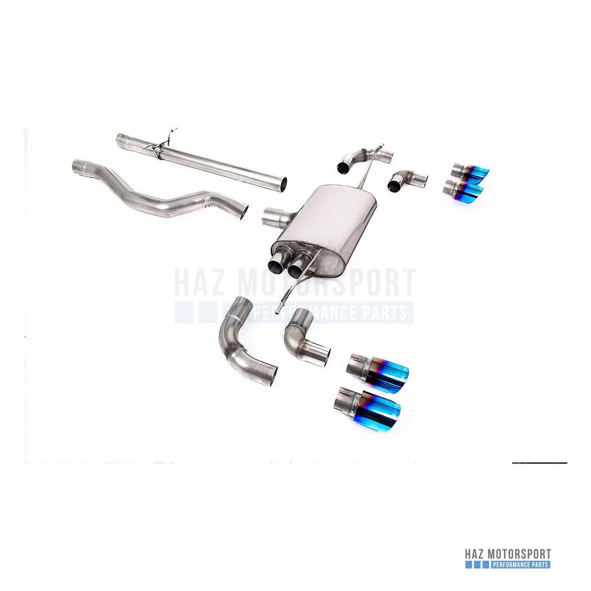 Milltek Sport Non-Resonated (Louder) GPF Back Exhaust – Land Rover Defender 110 3.0 I6 P400 (2020 on) – photo 4