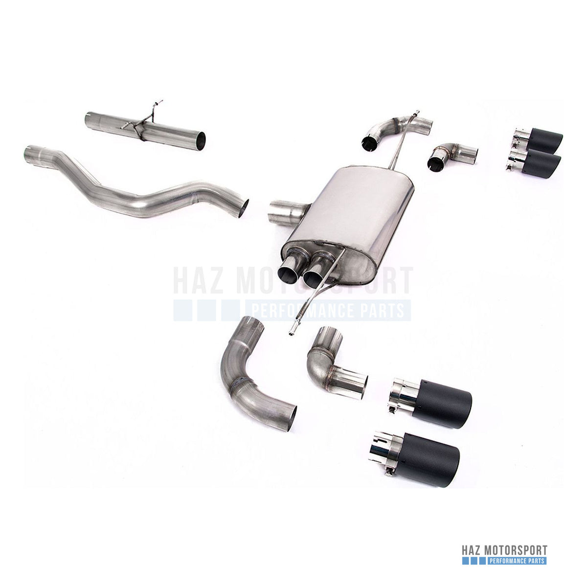 Milltek Sport Non-Resonated (Louder) GPF Back Exhaust – Land Rover Defender 90 2.0L I4 P300/P400e (2020 on) – photo 5