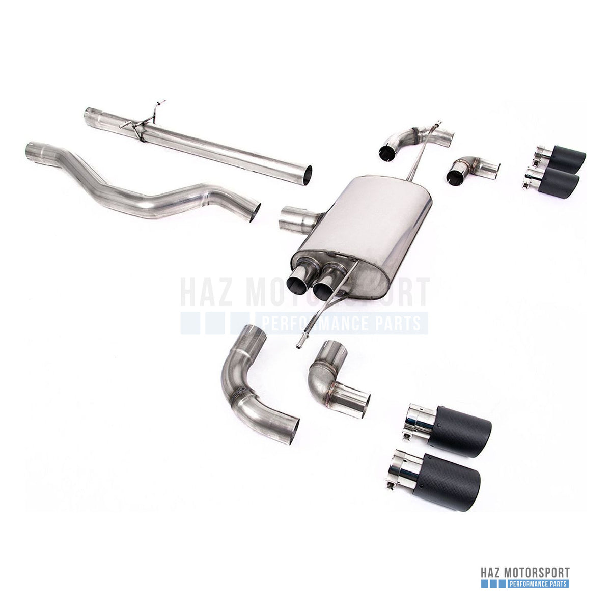 Milltek Sport Non-Resonated (Louder) GPF Back Exhaust – Land Rover Defender 110 3.0 I6 P400 (2020 on) – photo 5