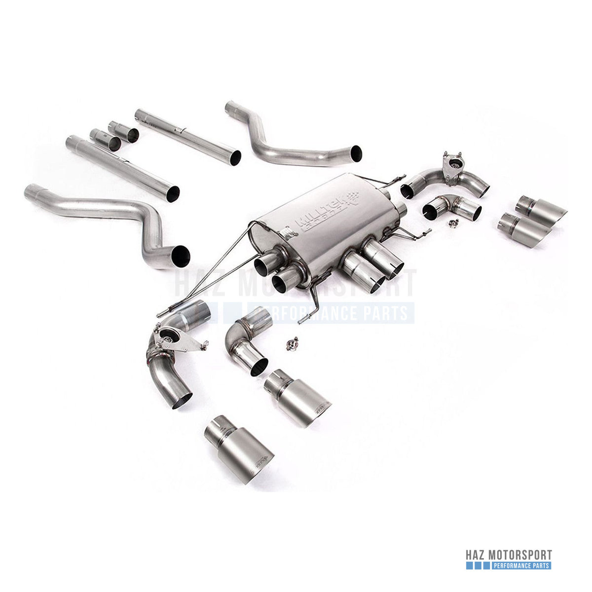 Milltek Sport Non-Resonated (Louder) GPF Back Exhaust – Land Rover Defender 90 5.0 V8 (2021 on) – photo 6