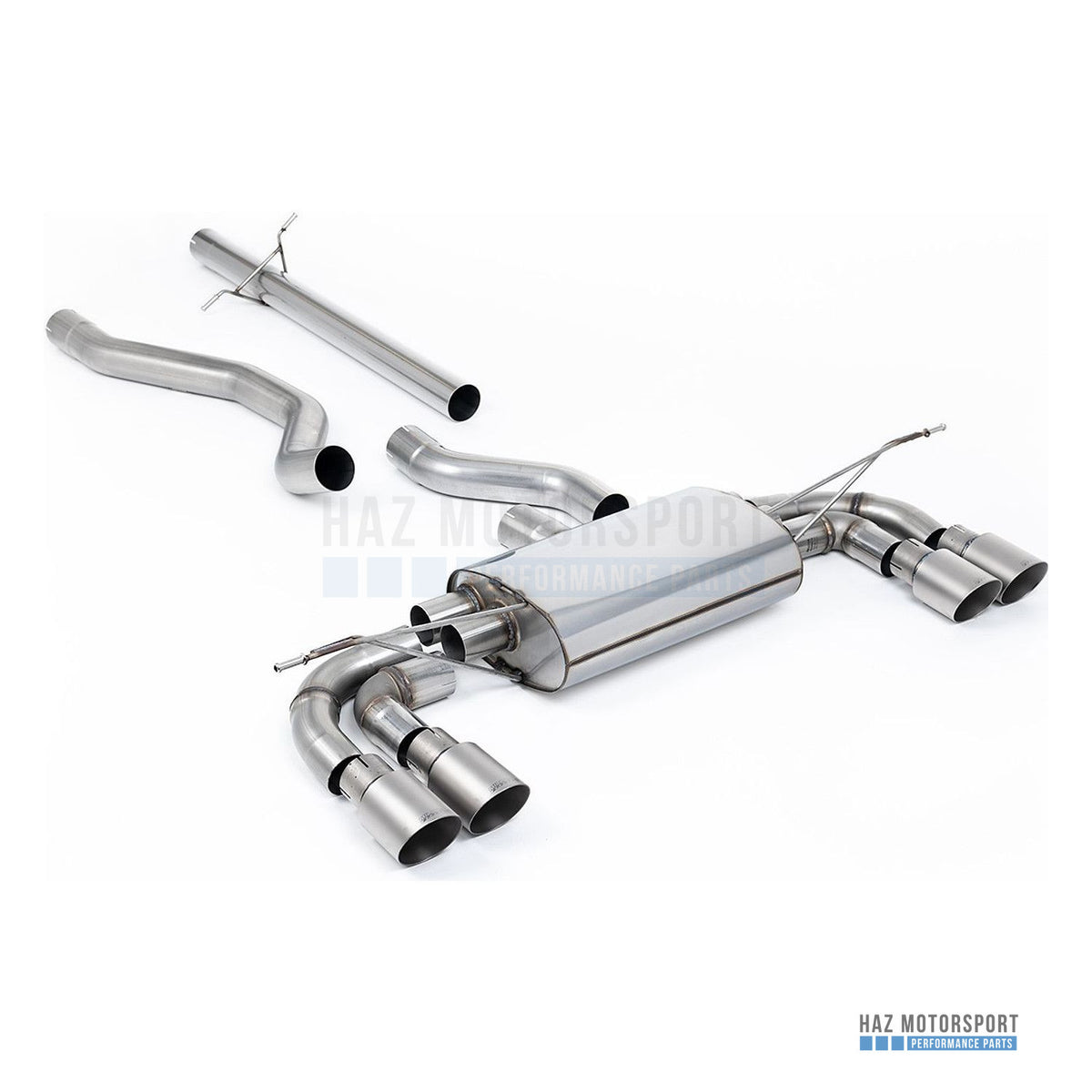 Milltek Sport Non-Resonated (Louder) GPF Back Exhaust – Land Rover Defender 130 3.0 I6 P400 (2023 on) – photo 6