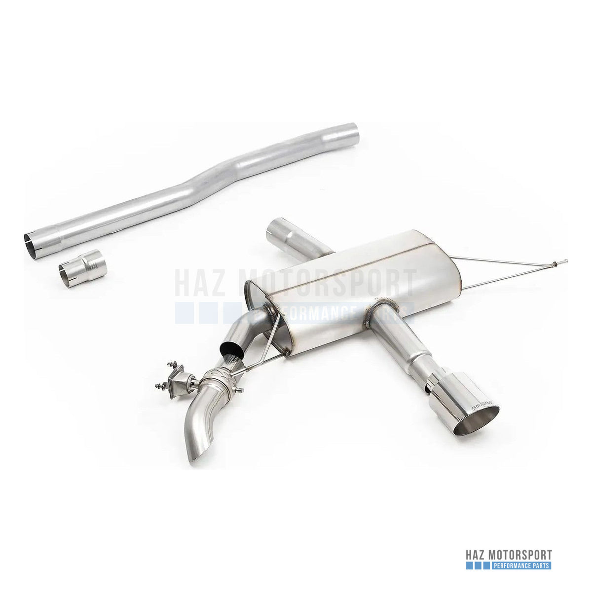 Milltek Sport Non-Resonated (Louder) GPF Back Exhaust – Mini Mk4 JCW F66 2.0T B48 (2024 on) – photo 1