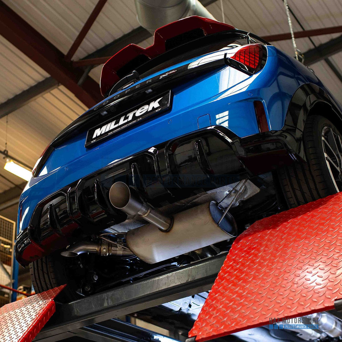 Milltek Sport Non-Resonated (Louder) GPF Back Exhaust – Mini Mk4 JCW F66 2.0T B48 (2024 on) – photo 6