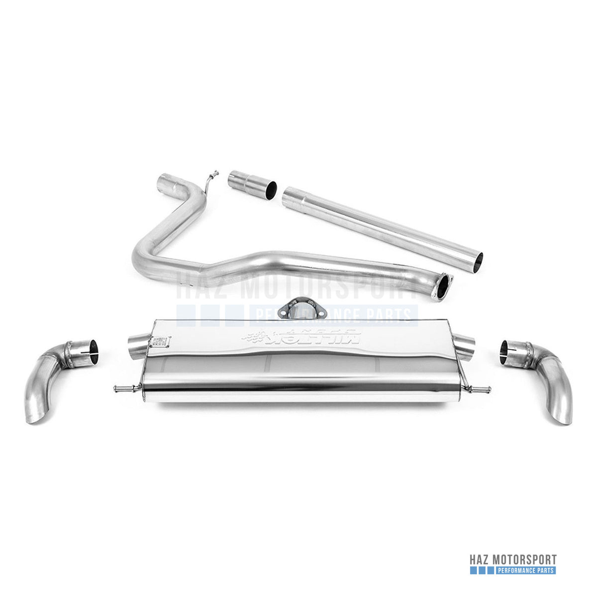 Milltek Sport Non-Resonated (Louder) GPF Back Exhaust – Seat Leon FR 1.5 eTDSI Mk4 (2020 on) – photo 1