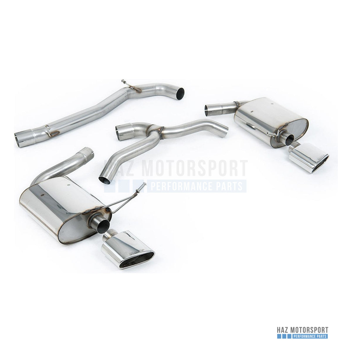 Milltek Sport Non-Resonated (Louder) GPF Back Exhaust – Seat Leon Cupra Mk4 ST 310 & ST Cupra 300 (2019–2024) – photo 1