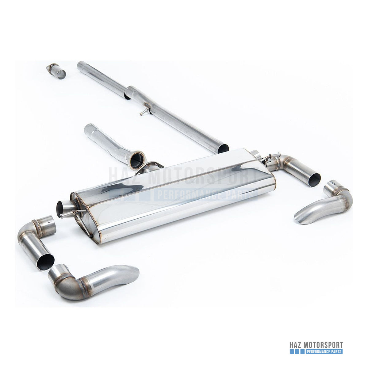 Milltek Sport Non-Resonated (Louder) GPF Back Exhaust – Seat Leon FR 1.5 eTDSI Mk4 (2020 on) – photo 1