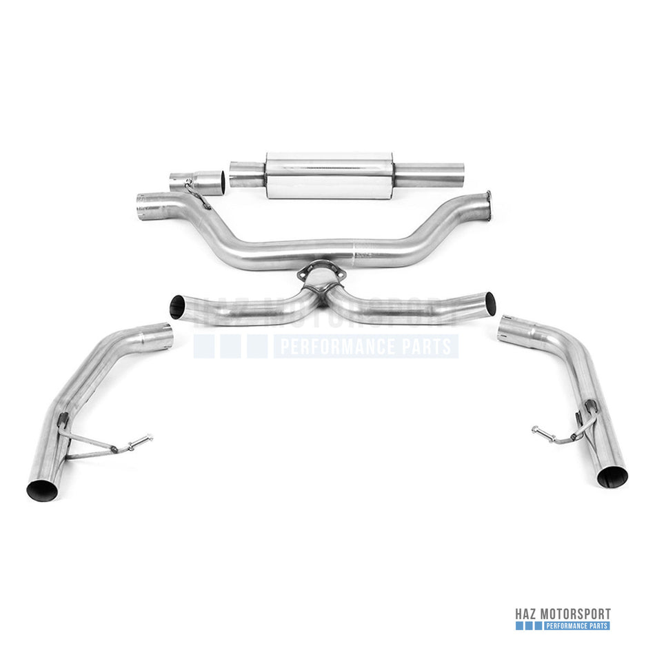 Milltek Sport Non-Resonated (Louder) GPF Back Exhaust – Skoda Octavia vRS 2.0 TSI 245PS (2020 on) – photo 1