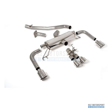 Milltek Sport Non-Resonated (Louder) Secondary Cat Back Exhaust – Toyota GR Corolla 1.6 Turbo (2023 on) – photo 1