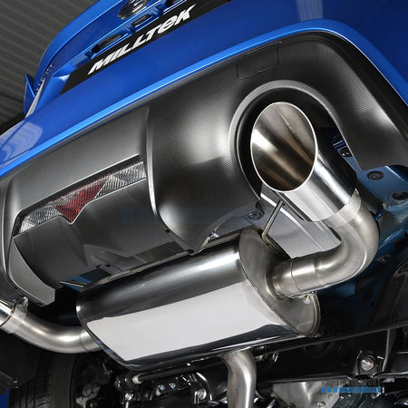 Milltek Sport Non-Resonated (Louder) Secondary Cat Back Exhaust – Toyota GT86/Subaru BRZ (2012 on) – photo 3