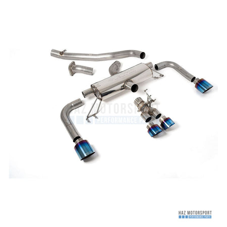 Milltek Sport Non-Resonated (Louder) Secondary Cat Back Exhaust – Toyota GR Corolla 1.6 Turbo (2023 on) – photo 4