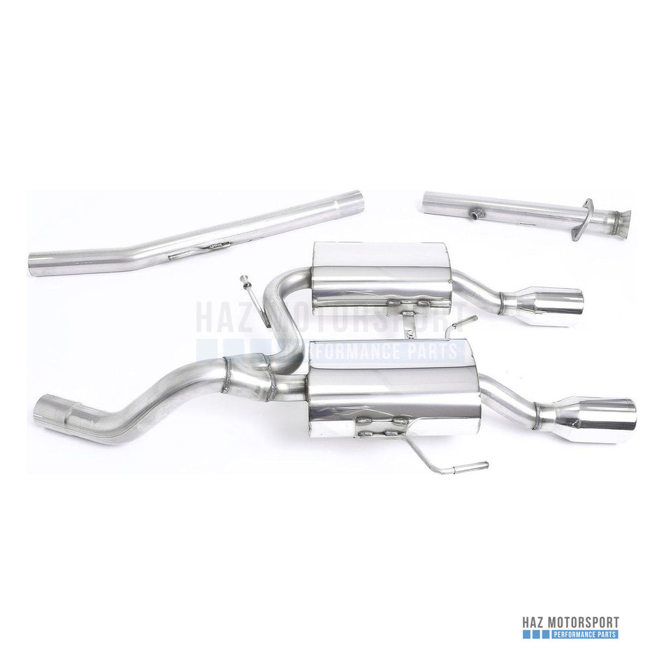 Milltek Sport Non-Resonated (Louder) Turbo Back Exhaust – Renault Clio 182 2.0 16V (2003–2006) – photo 1