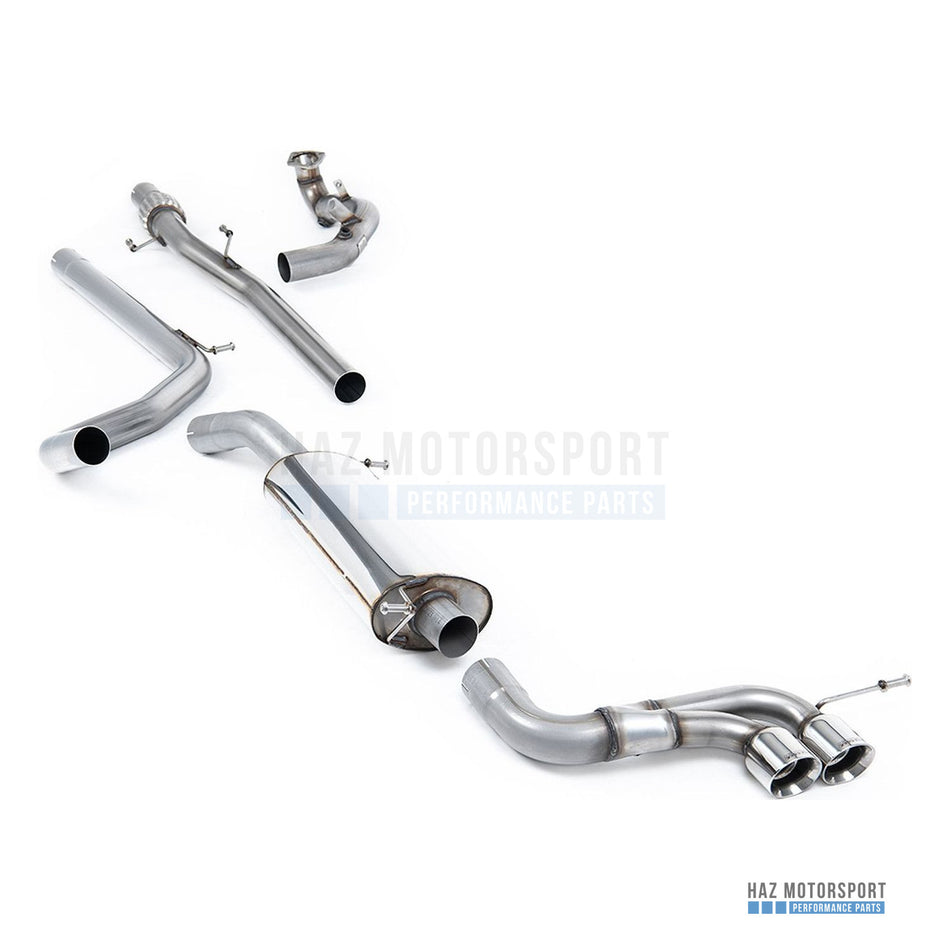 Milltek Sport Non-Resonated (Louder) Turbo Back Exhaust – Seat Ibiza Cupra/Bocanegra 1.4 TSI (2009–2015) – photo 1