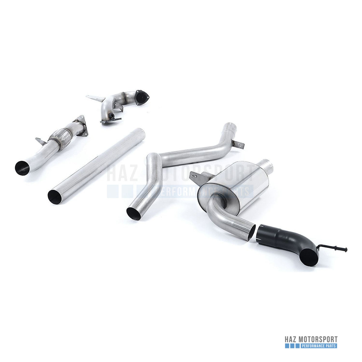 Milltek Sport Non-Resonated (Louder) Turbo Back Exhaust – Renault Megane Renaultsport II (Cup, Trophy/Trophy R) (2010–2017) – photo 1