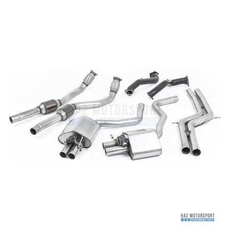 Milltek Sport Non-Resonated (Louder) Turbo Back Exhaust – Audi RS6/RS7 C7 (2013–2018) – photo 4