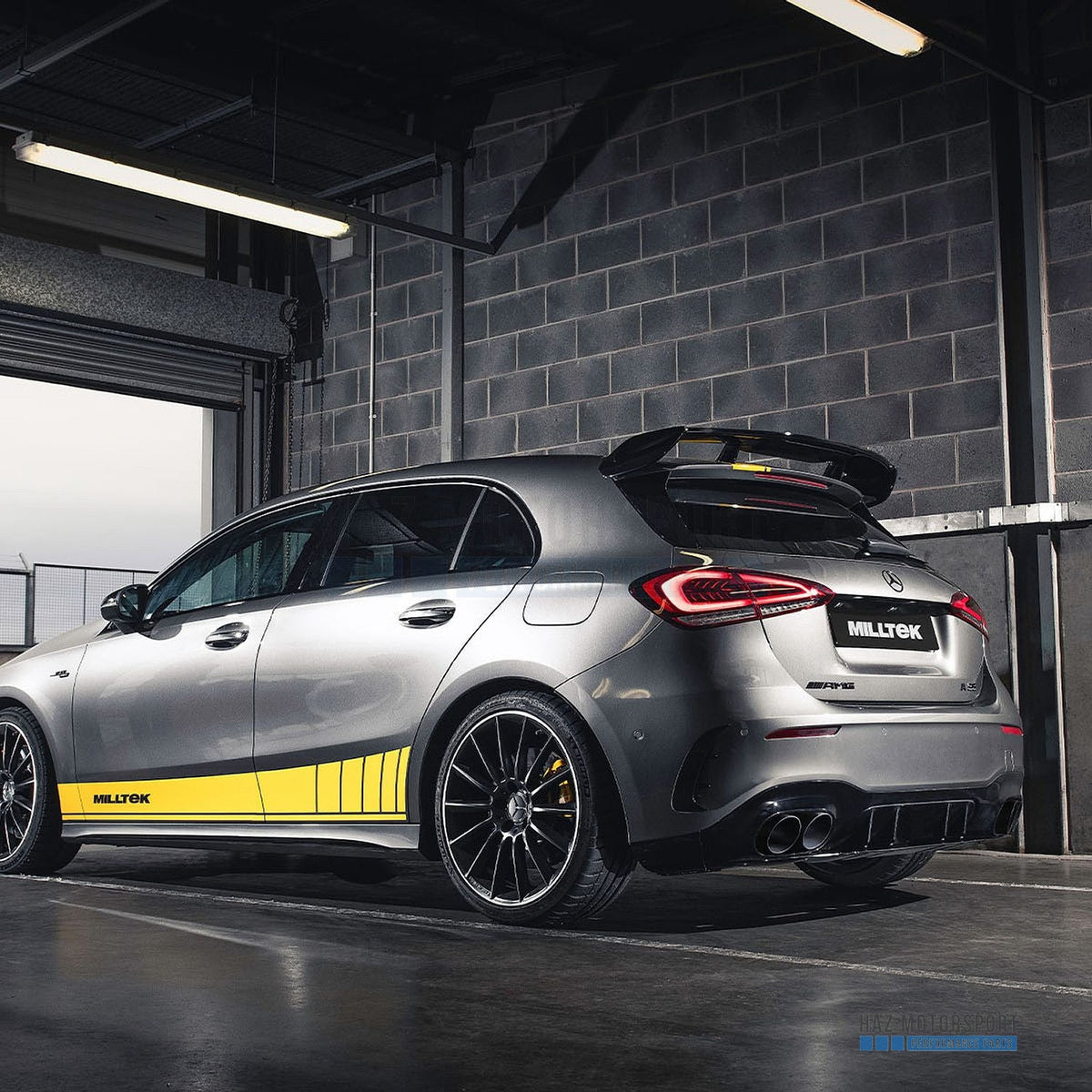 Milltek Sport Quad Exhaust Tips – Mercedes-AMG A35 W177 Hatch (2019 on) – photo 5