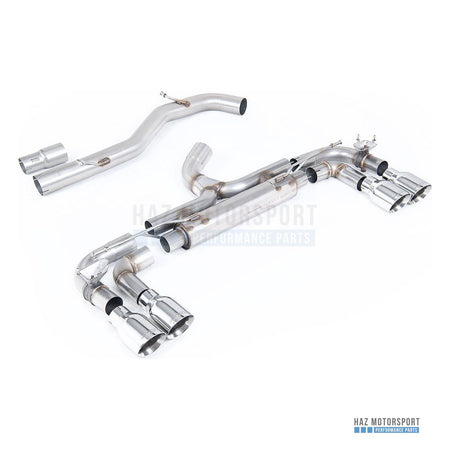 Milltek Sport Race (Loudest) 80mm Cat Back Exhaust – VW Golf R Mk7 2.0 TSI (2014–2016) – photo 1