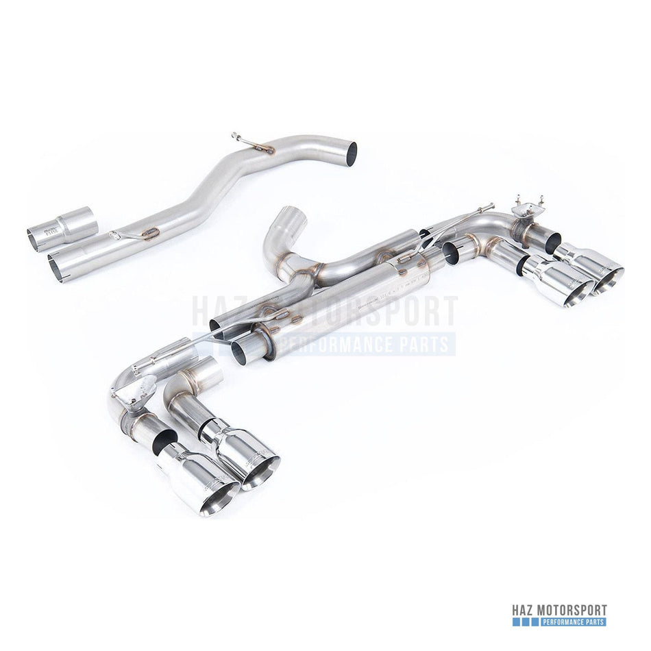 Milltek Sport Race (Loudest) 80mm Cat Back Exhaust – VW Golf R Mk7 2.0 TSI (2014–2016) – photo 1